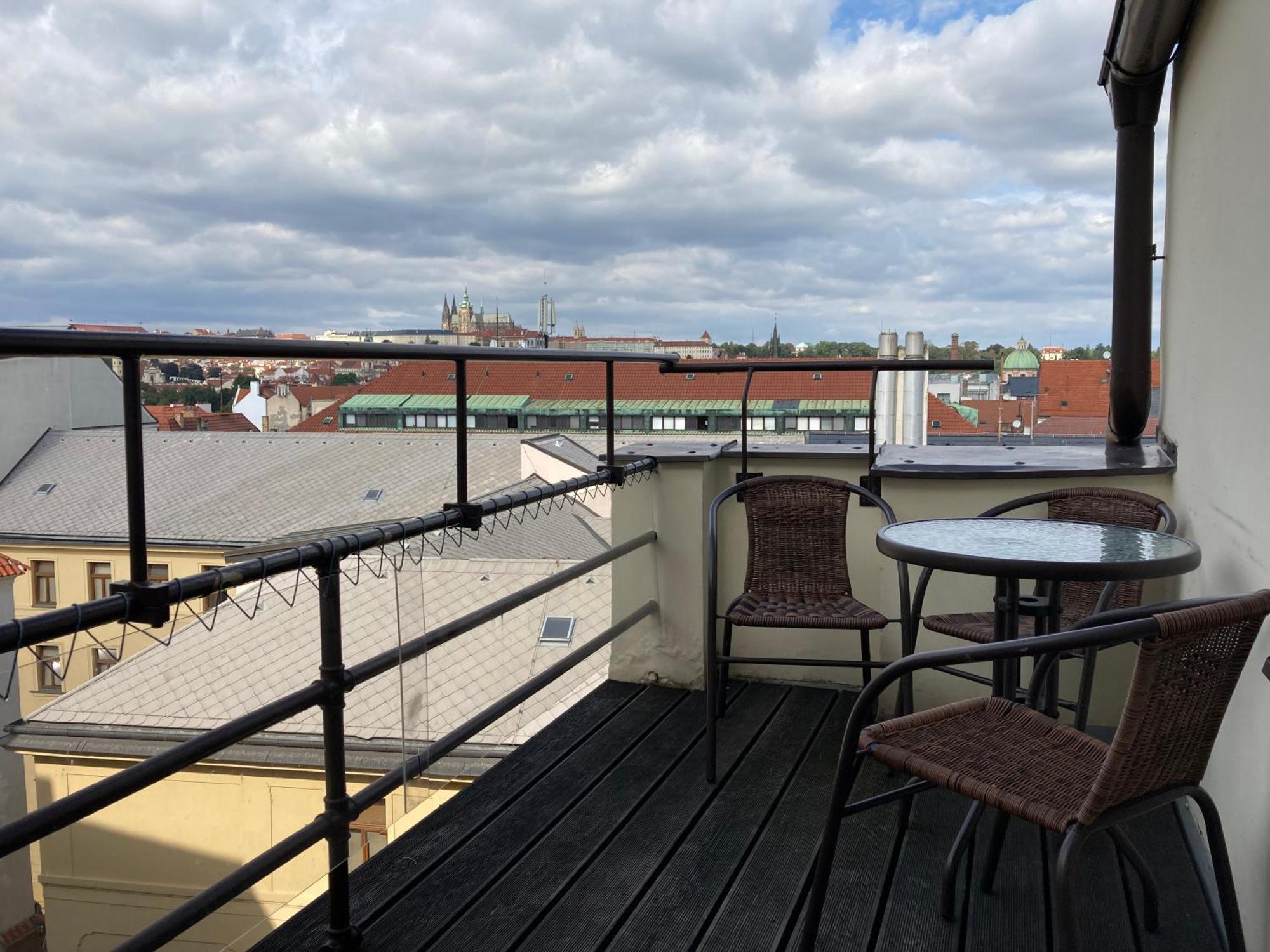 Castle View Apartment Prag Exterior foto